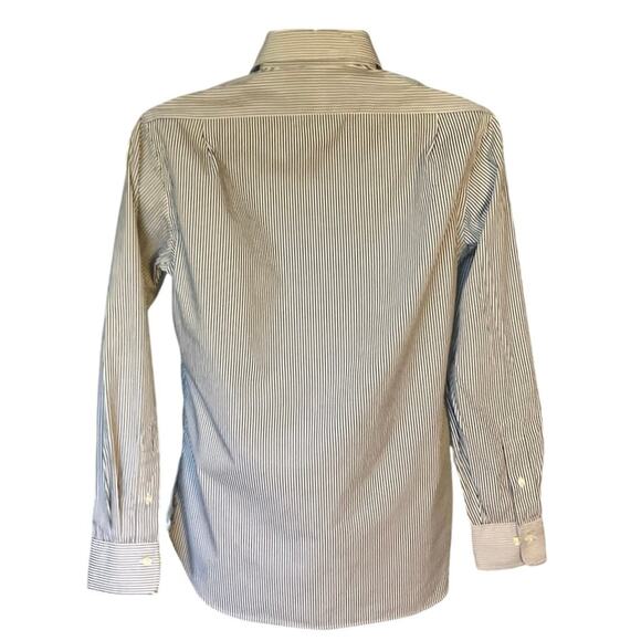 Polo Ralph Lauren Black and White Stripe Classic Fit Button Down Size 14.5 32/33 - Picture 3 of 9